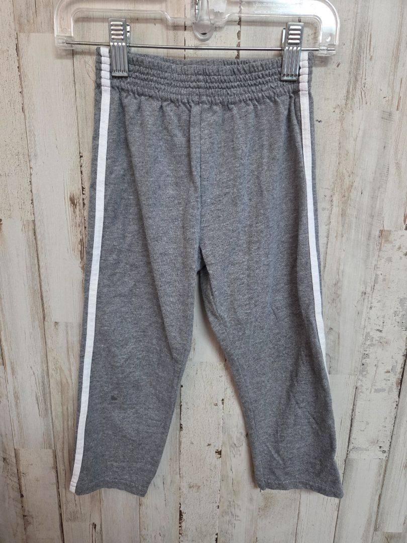 GREY GARANIMALS STRIPED PANTS, BOY 3T