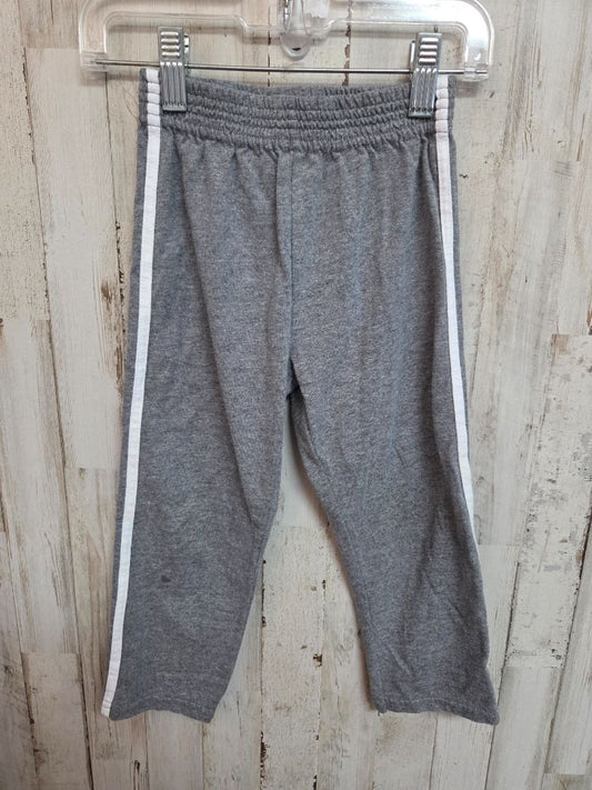 GREY GARANIMALS STRIPED PANTS, BOY 3T