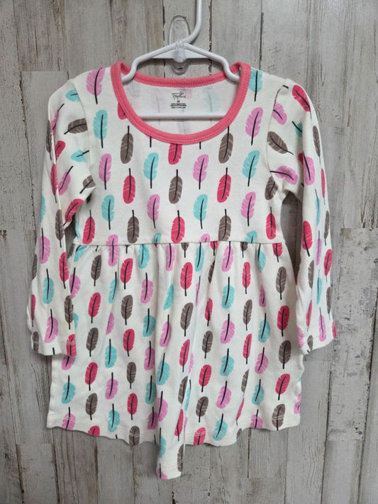 cream touched by nature feather dress, girl 4t