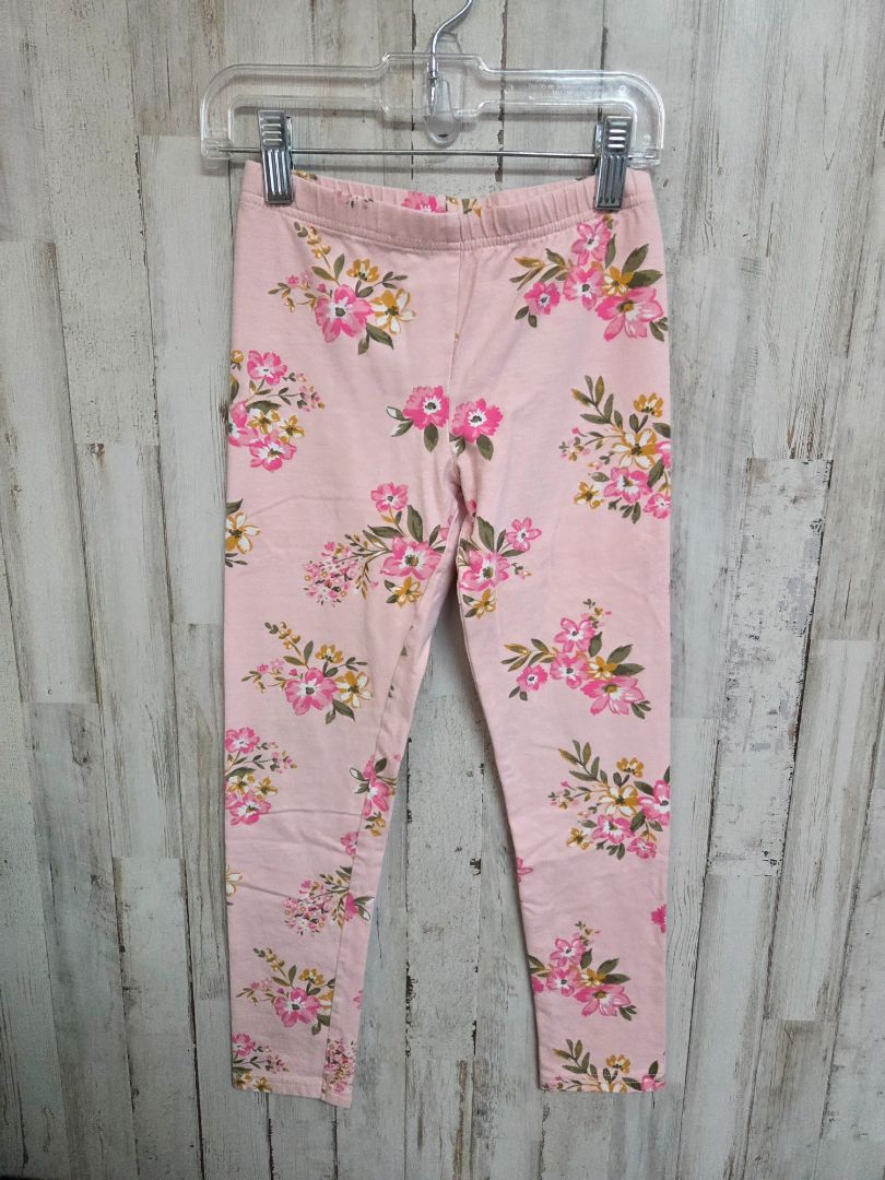 rose carters flower leggings, girl 8