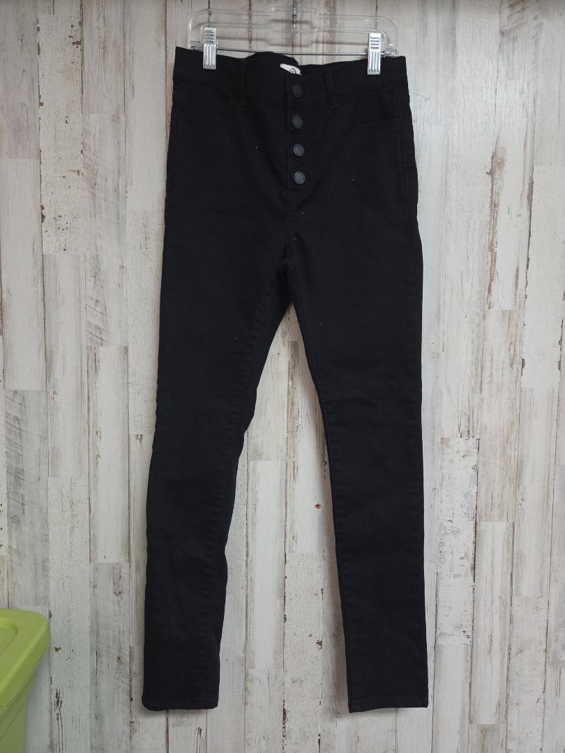 BLACK jordache hi waist super skinny jeans, girl 12