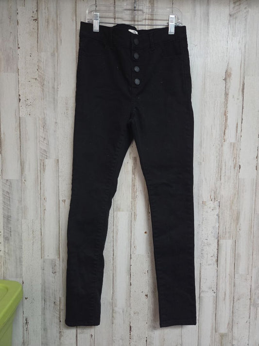 BLACK jordache hi waist super skinny jeans, girl 12