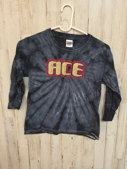 GREY COLORTONE ACE DYE TEE, GIRL 6