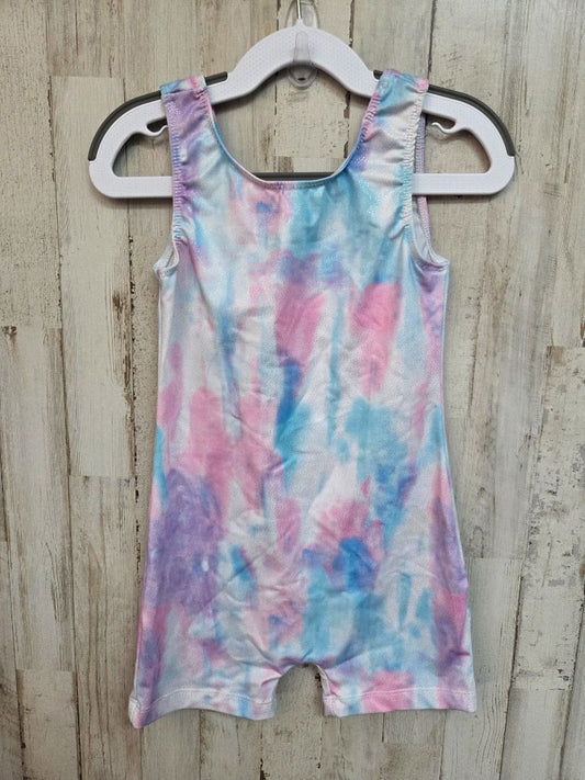PINK  SHIMMER DYE LEOTARD, GIRL 6