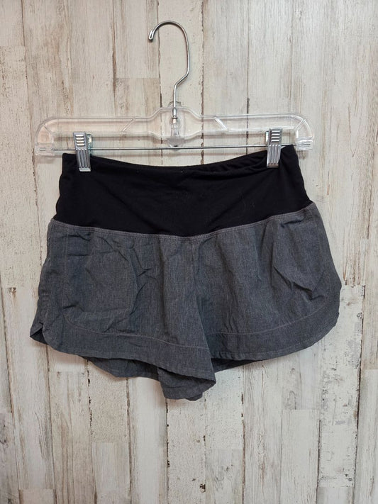 GREY CHAMPION ATHLETIC SHORTS, LADIES XS