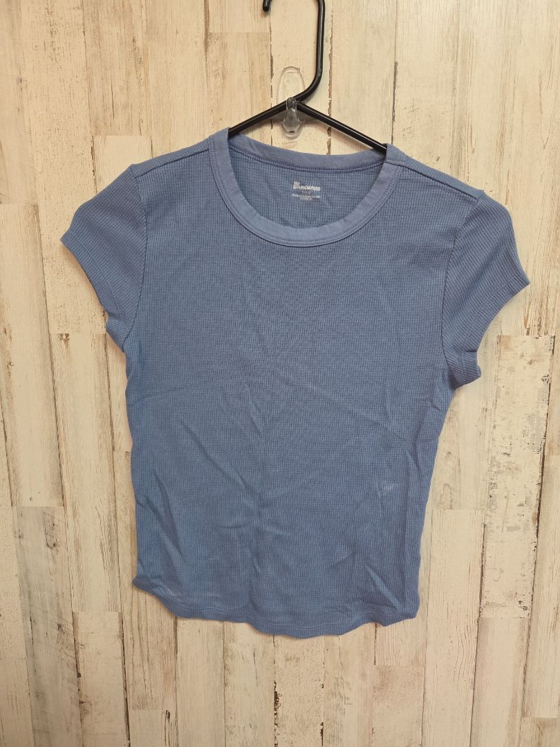 BLUE NOBO WAFFLE KNIT TOP, LADIES S