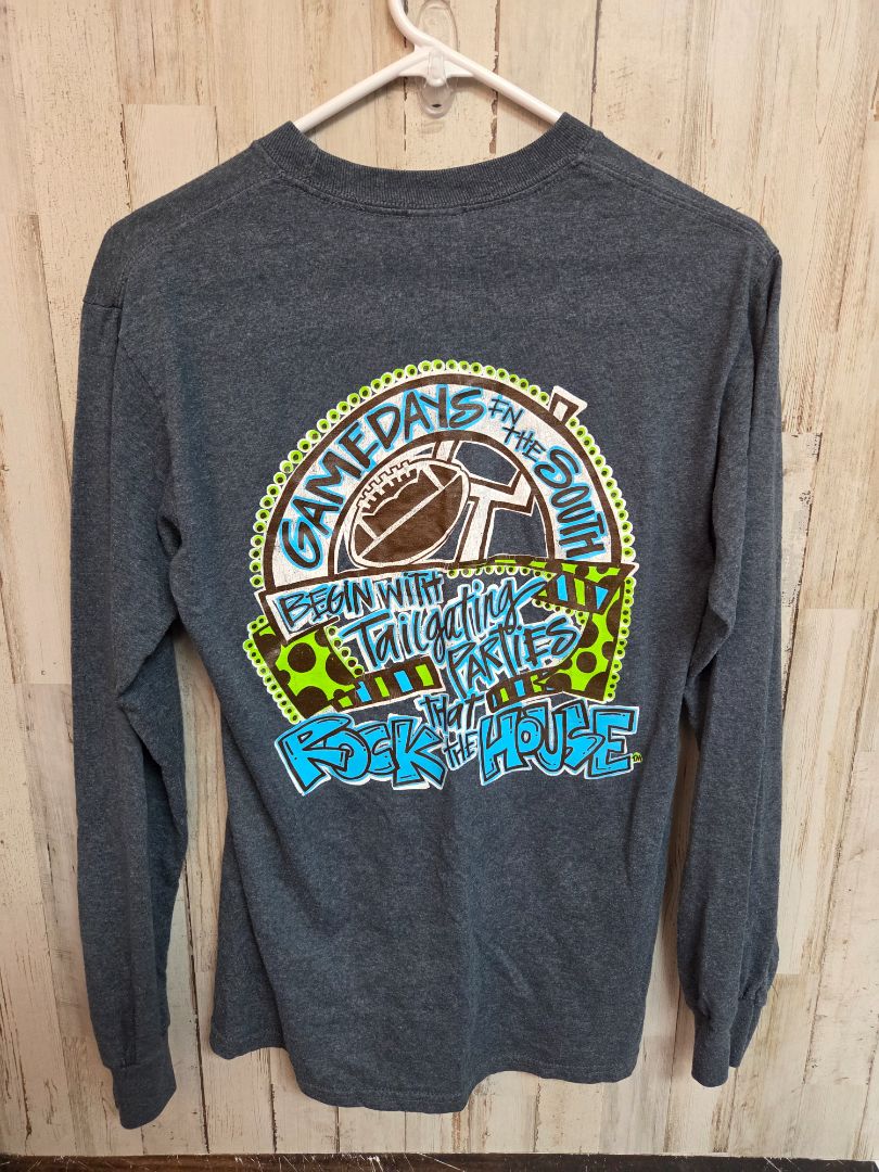 GREY SOUTHERN BELLE GAMEDAYS LONG SLEEVE, LADIES S