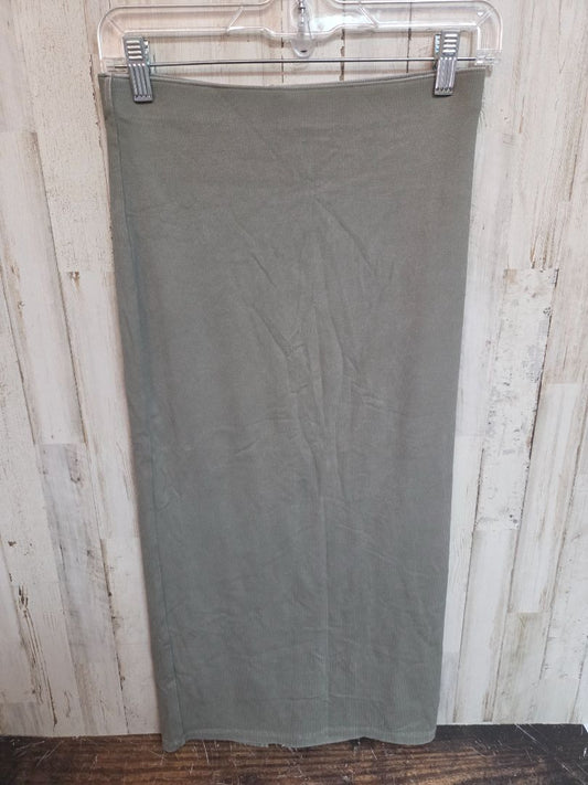 GREY WILD FABLE NEW RIBBED SKIRT, LADIES S