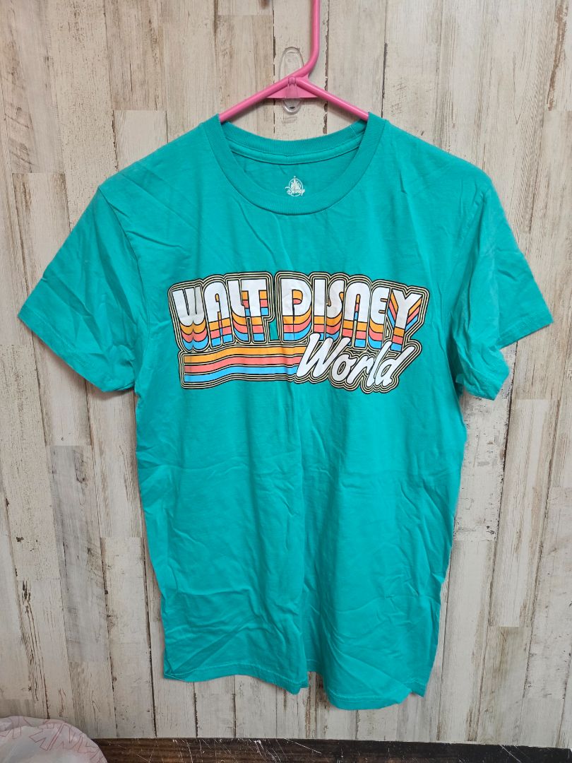 TEAL DISNEY DISNEY WORLD TEE, LADIES M