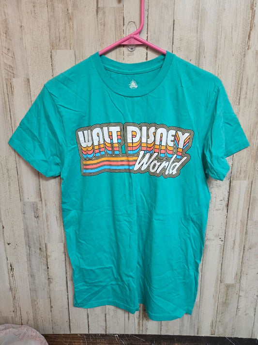 TEAL DISNEY DISNEY WORLD TEE, LADIES M