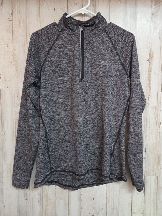 GREY OLD NAVY STRIPED JACKET, LADIES M
