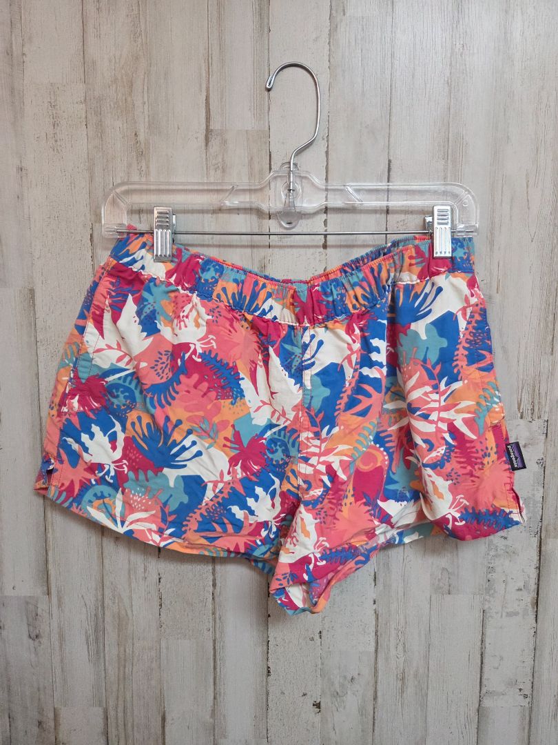 MULTI PATAGONIA ISLAND PRINT SHORTS, LADIES M