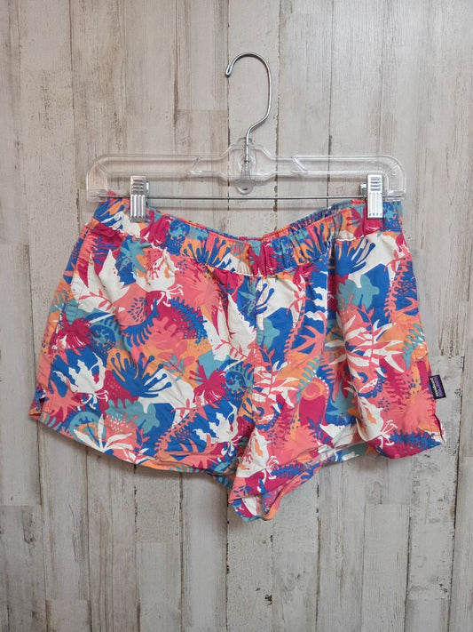 MULTI PATAGONIA ISLAND PRINT SHORTS, LADIES M