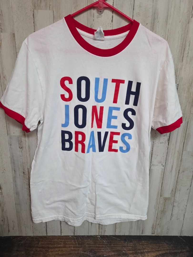 WHITE PORT & CO SOUTH JONES BRAVES TEE, LADIES M