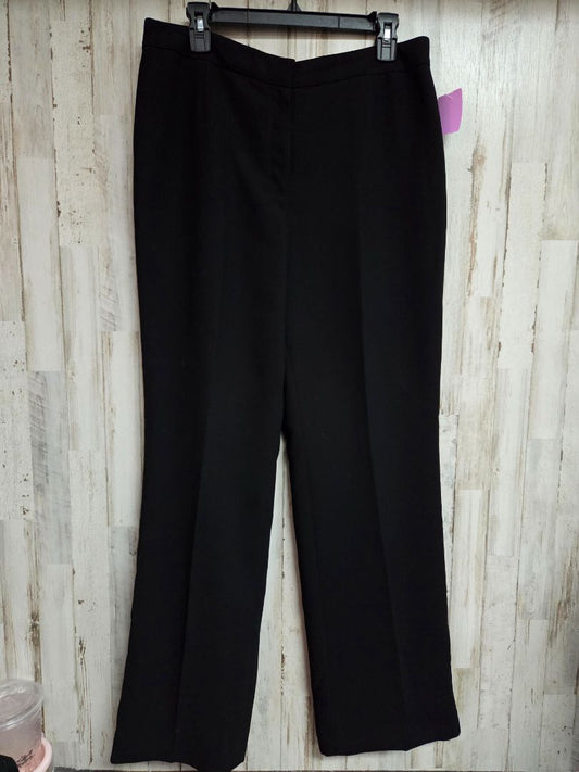 BLACK KASPER SZ10 DRESS PANTS, LADIES L
