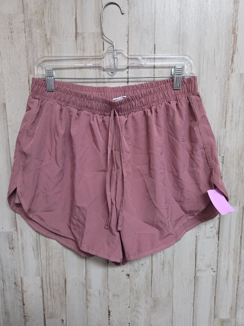 MAUVE SHEIN ATHLETIC SHORTS, LADIES XL
