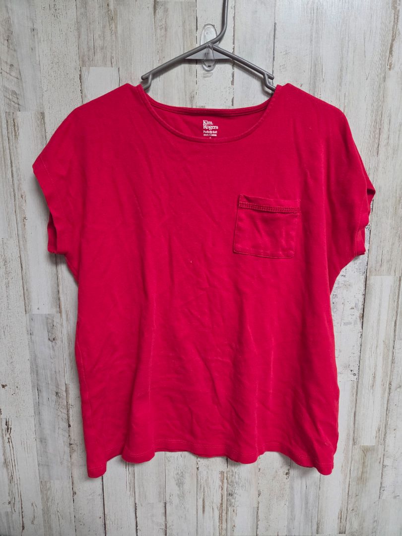 red kim rogers pocket tee, LADIES S