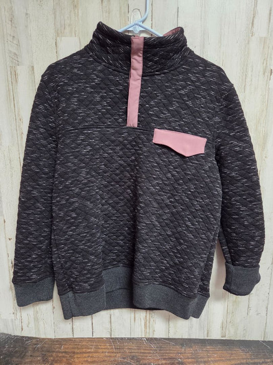 black entro quilted pullover, LADIES S