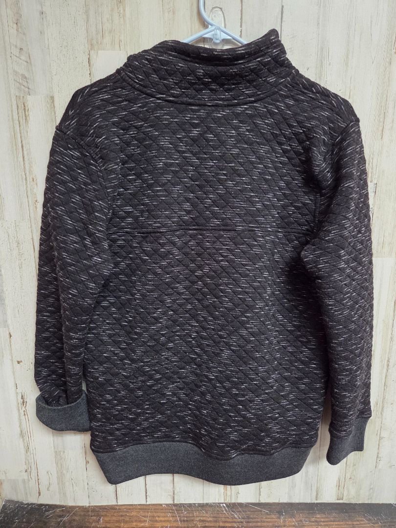 black entro quilted pullover, LADIES S