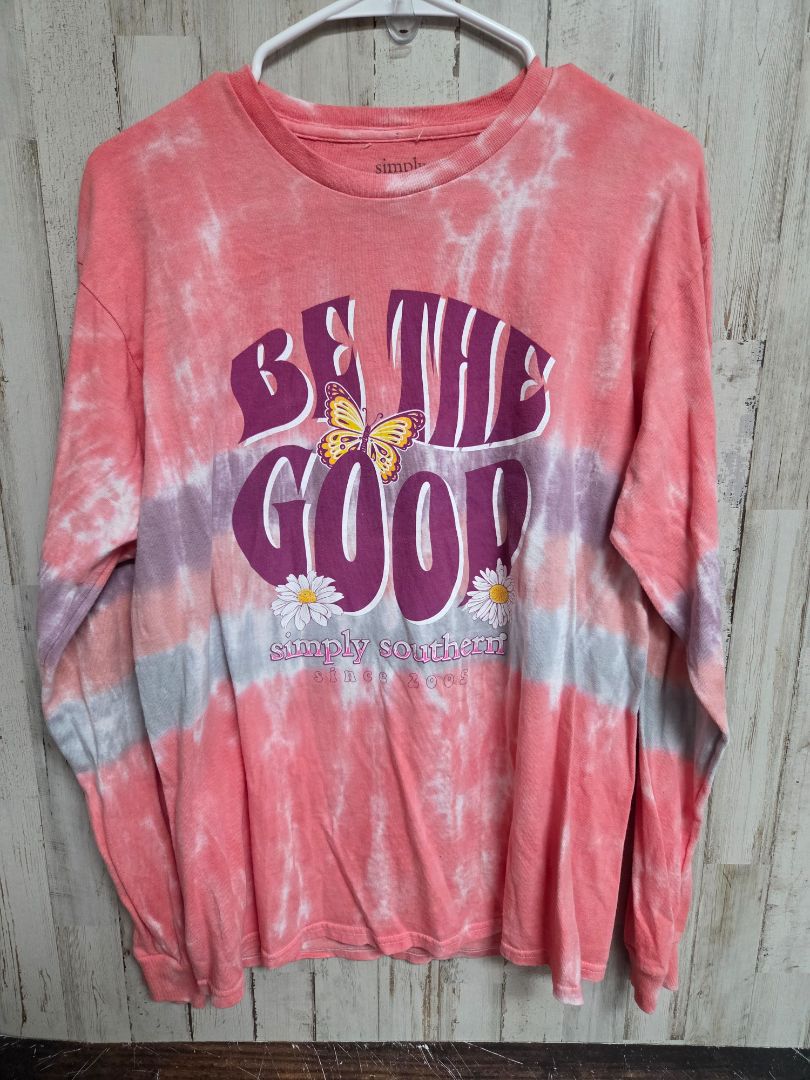 pink simply southern be the good tee, LADIES M