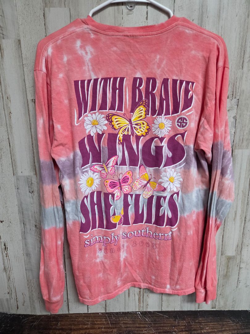 pink simply southern be the good tee, LADIES M