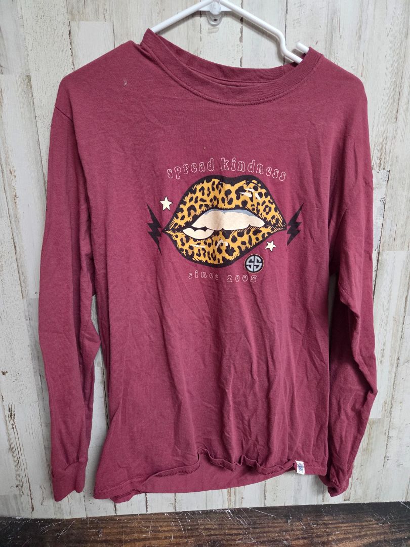maroon simply southern spread kindness tee, LADIES M