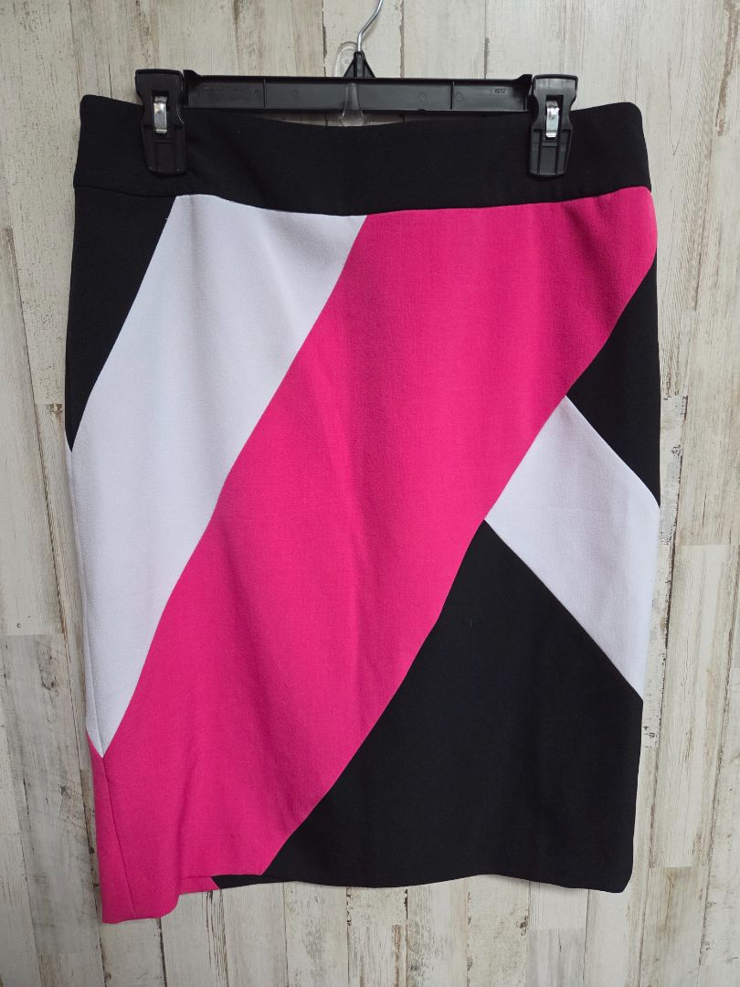 black/pink jones studio sz8 colorblock skirt, LADIES M
