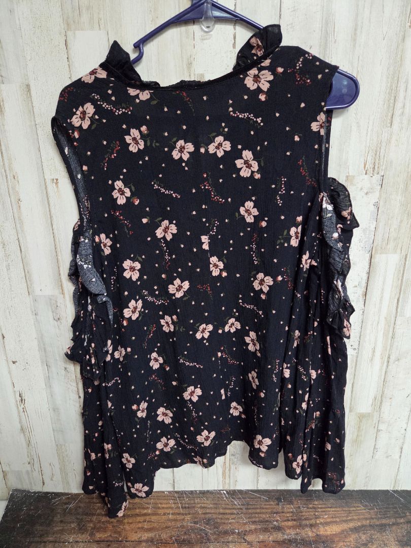 black jeans by buffalo NEW cold shoulder top, LADIES L