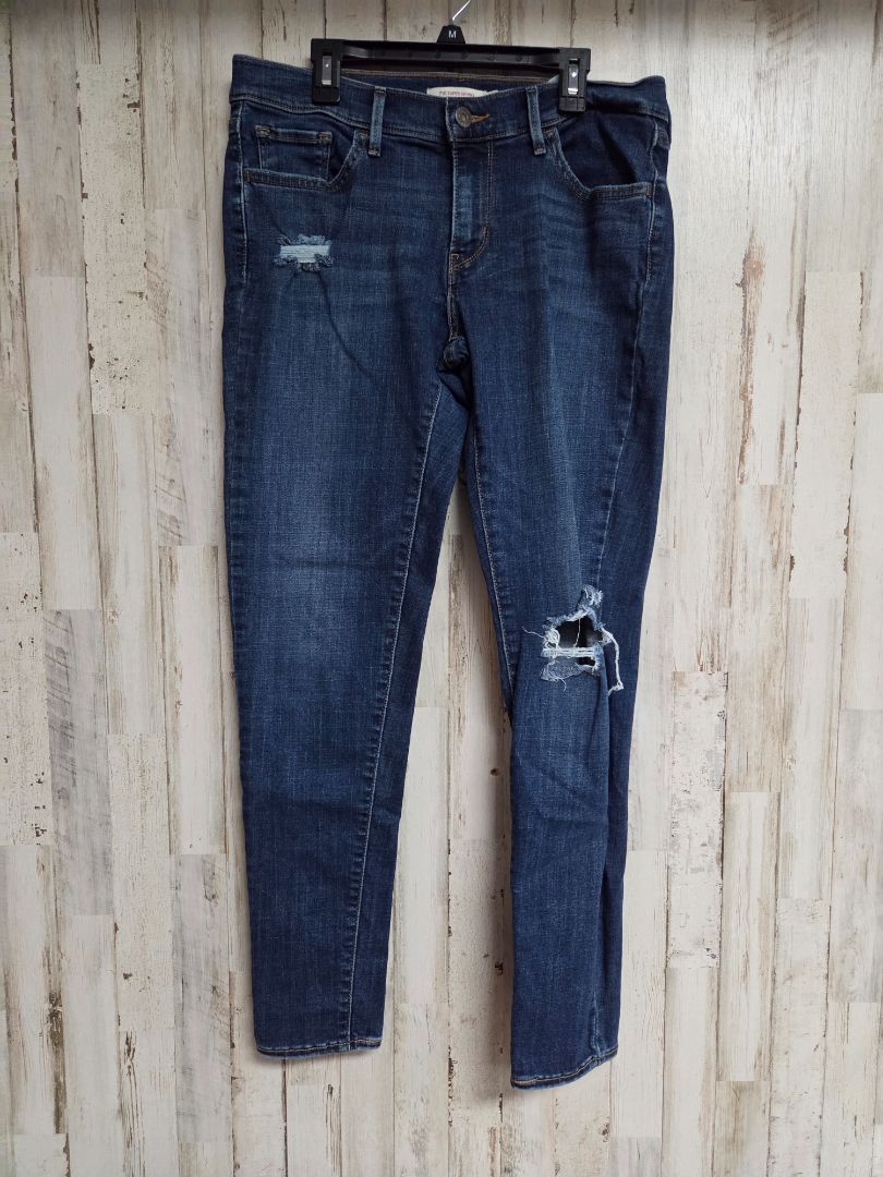 denim levi strauss sz30 710 super skinny jeans, LADIES L