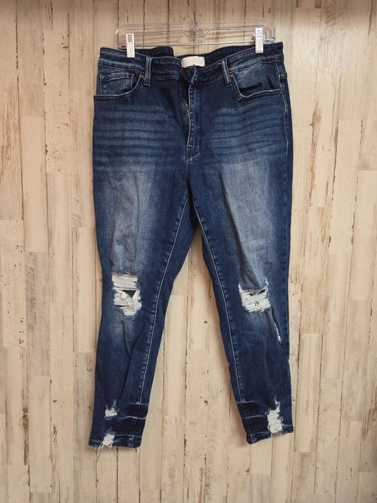 denim petra 153 sz14w ripped jeans, LADIES XL