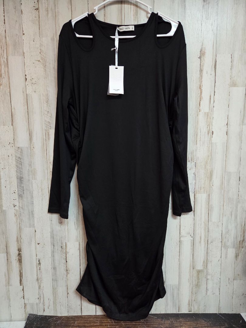 black grace karin NEW cold shoulder dress, LADIES 2X