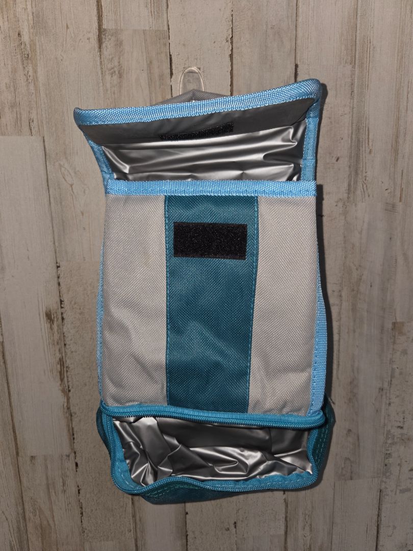 GREY/TEAL POLAR PACK LUNCH BOX