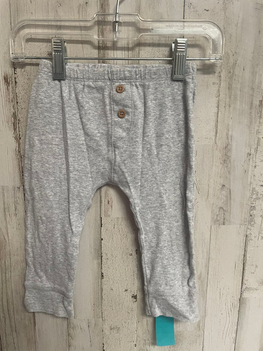 Grey Carters 12m Button Joggers, Boy 12-24m