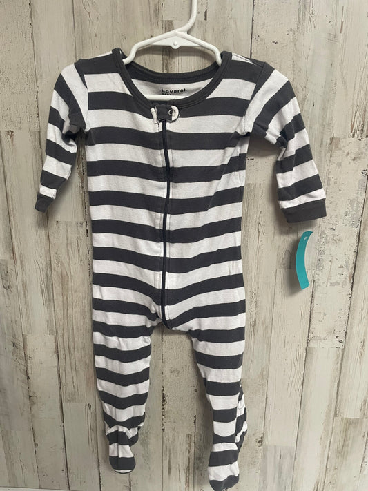 Grey Loveret Baby 12m Stripped Sleeper, Boy 12-24m