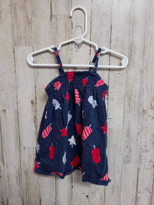 NAVY CARTERS POPSICLE TANK DRESS, GIRL 12M
