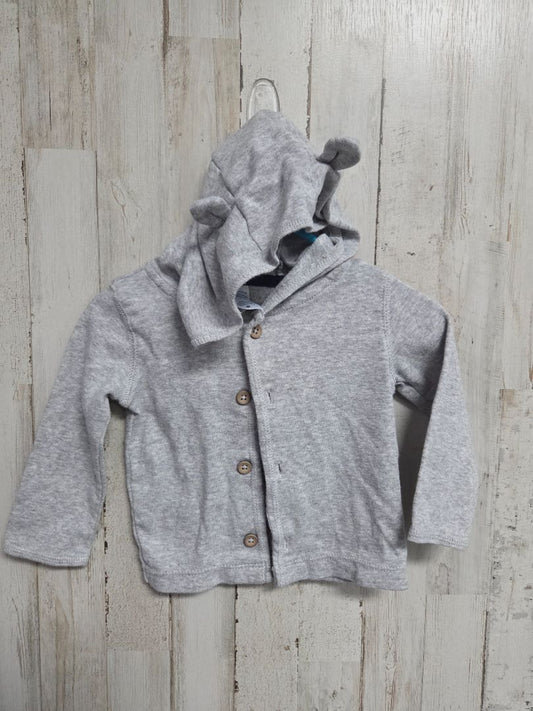 GREY CARTERS BUTTON JACKET, BOY 9M