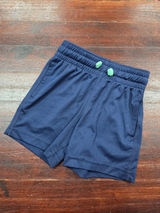 NAVY CAT & JACK DRAWSTRING SHORTS, BOY 12M