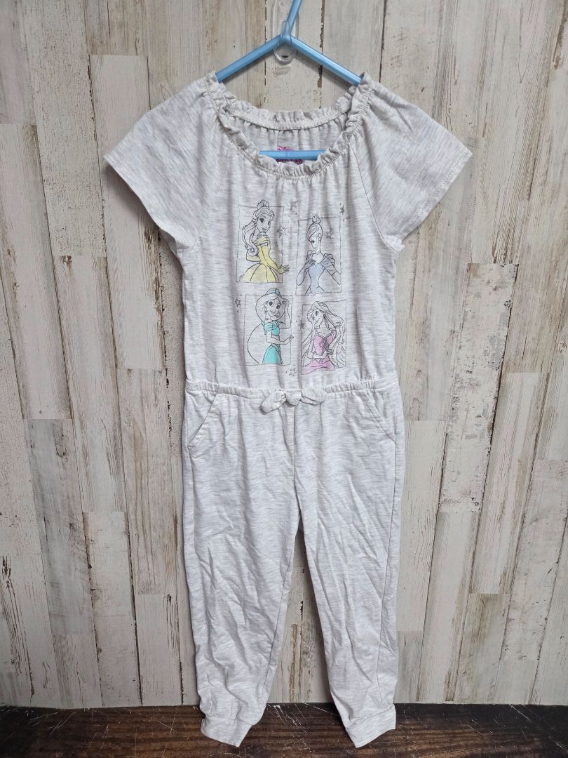 GREY DISNEY PRINCESS JUMPSUIT, GIRL 5