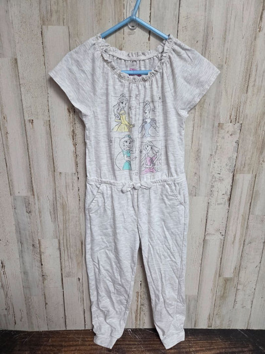 GREY DISNEY PRINCESS JUMPSUIT, GIRL 5