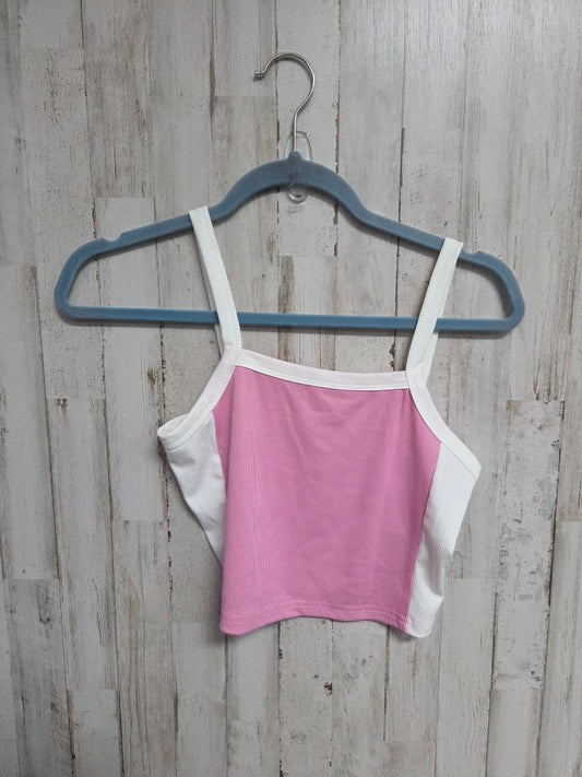 Pink Shein h Ribbed crop tank, Ladies S