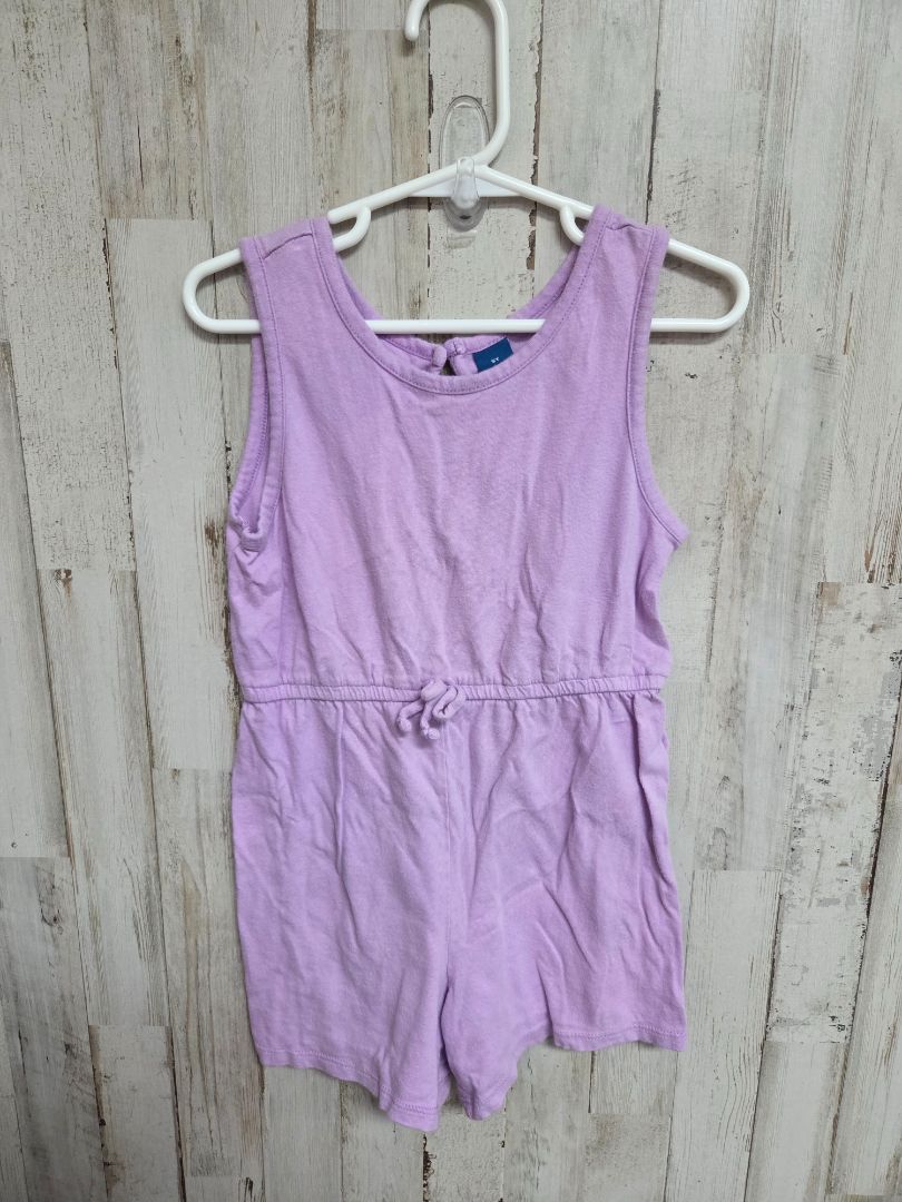 lilac old navy romper, girl 5t