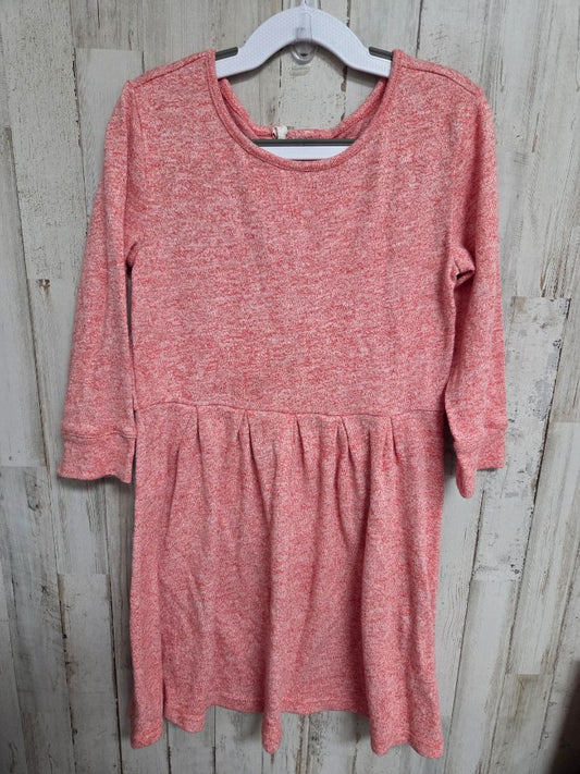 pink gap knit dress, girl 8