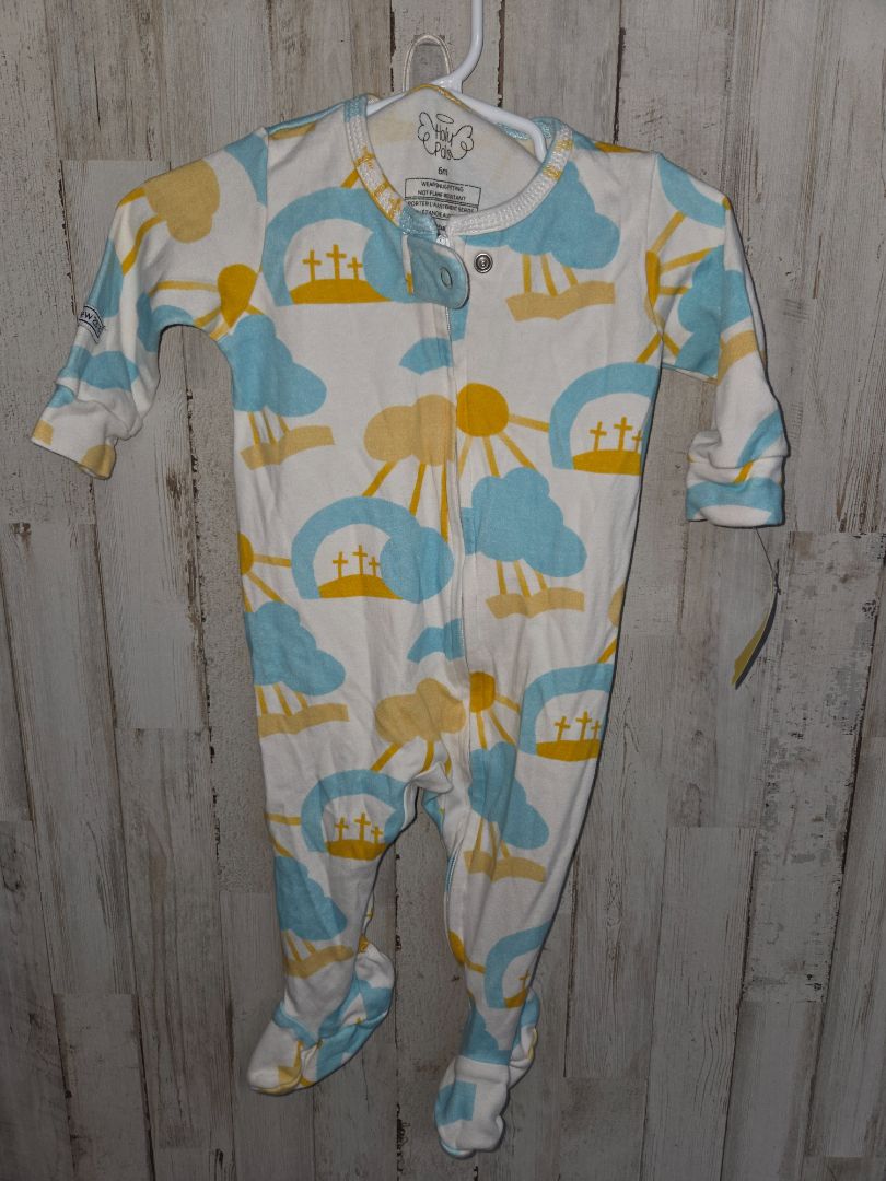 White Holy Pos Cross sleeper, Boy 6M