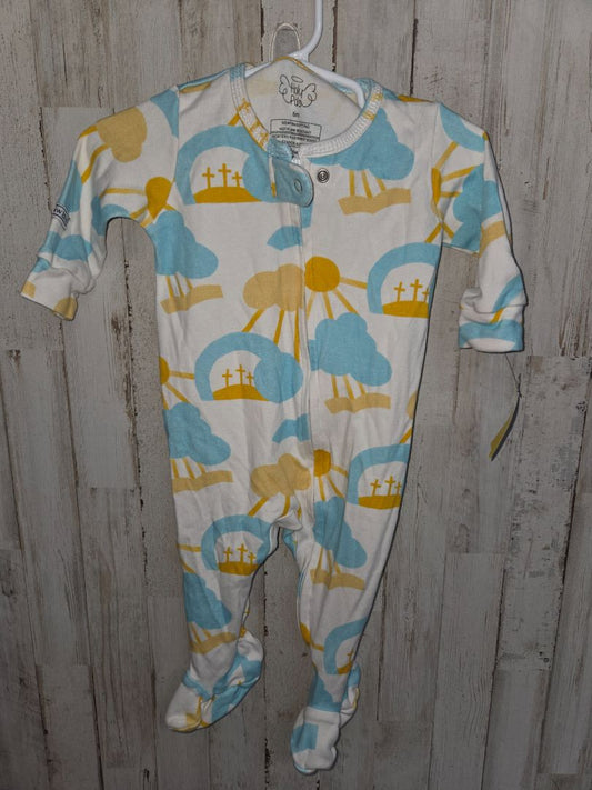 White Holy Pos Cross sleeper, Boy 6M