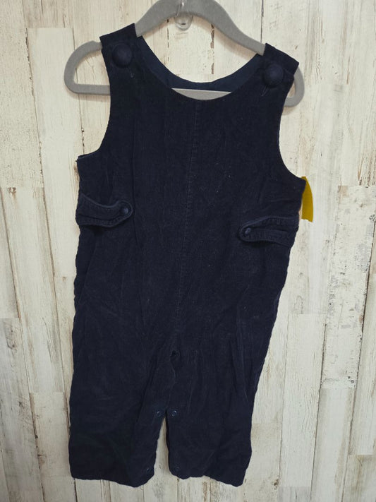 Navy Shrimp and grits Overalls, Boy 12M