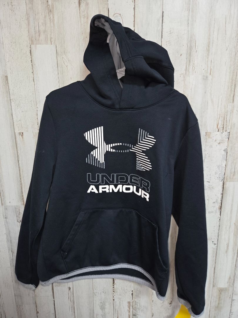 Black Under Armour Logo pullover, BOY 6/7