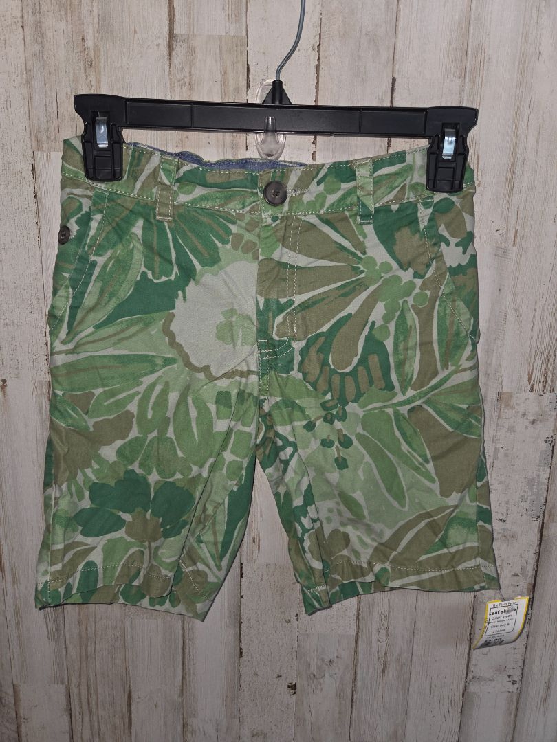 green Wonder nation Leaf shorts, Boy 8