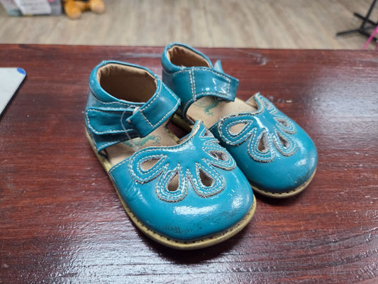 teal LIVIE & LUCA mary janes, shoes 6
