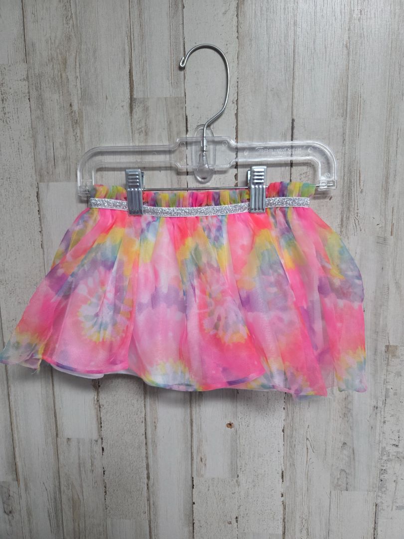 neon garanimals tie dye skort, girl 24m