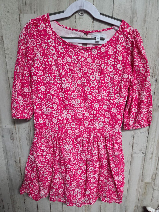 pink gap floral tunic, girl 8